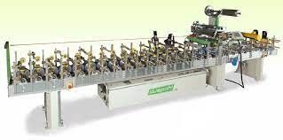 kaufen PLC-Steuerung Profilverpackungsmaschine 0,6Mpa Holzprofilverpackungsanlage Online-Herstellung