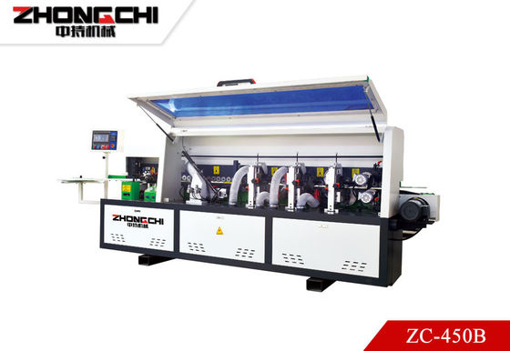 ZC-450B Holzkantenbandmaschine Automatische Kantenbandmaschine 8.1KW