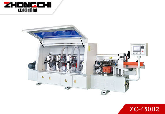 Zwei automatische Schneidmaschine für Holzkantenbanden mit Endschnitt