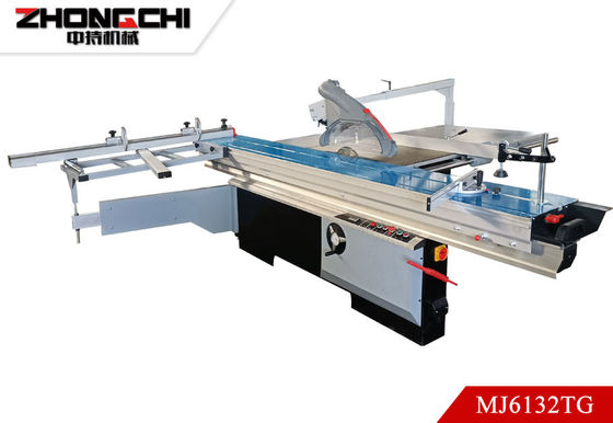 Spannung 220 V Holzbearbeitung Schiebetisch Säge Dicke 75 mm Schiebetäfel Sägen