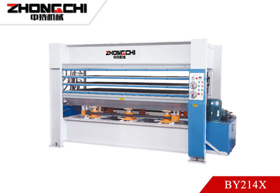 BY214X8 Druckmaschine für Sperrholz mit automatischer Steuerung Warmdruckmaschine für Sperrholz 120T